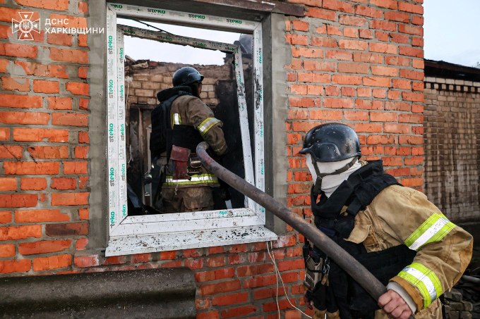 Новини Харкова: ДСНС ліквідувала наслідки атаки БпЛА
